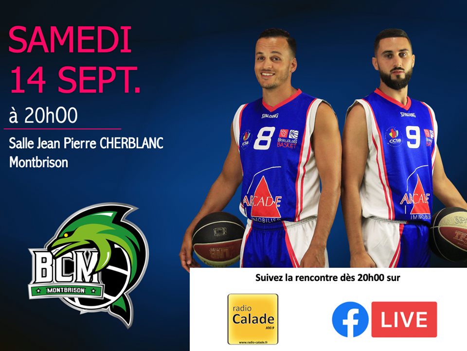 Basket en Direct : BC Montbrison / Beaujolais Basket.
