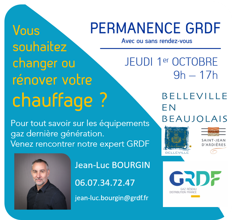 GRDF Journée d'information à Belleville en Beaujolais
