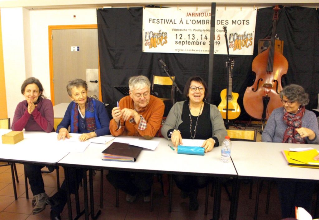 Les membres du bureau de L'ombre des mots