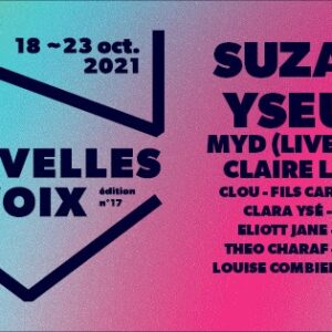 Nouvelles Voix 2021 : La programmation