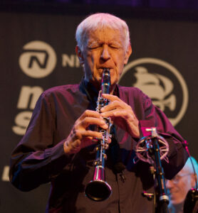 "Michel Portal MP85 11 juli 2021 Lantaren Venster Rotterdam - Michel Portal" by dirkneven1966 is marked with Public Domain Mark 1.0.