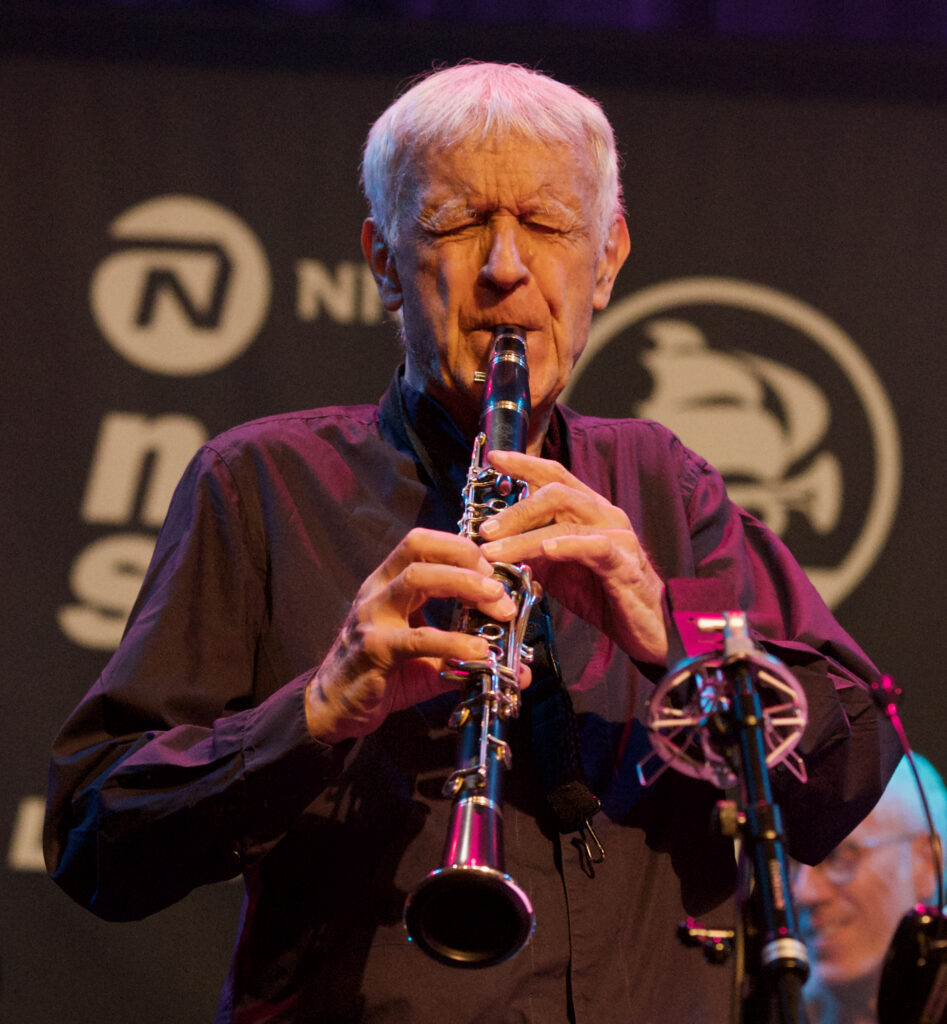 "Michel Portal MP85 11 juli 2021 Lantaren Venster Rotterdam - Michel Portal" by dirkneven1966 is marked with Public Domain Mark 1.0.