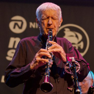 "Michel Portal MP85 11 juli 2021 Lantaren Venster Rotterdam - Michel Portal" by dirkneven1966 is marked with Public Domain Mark 1.0.