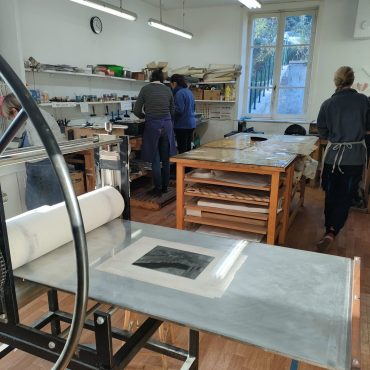 Atelier Alma_Stage de gravure_2025_© Atelier Alma