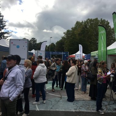 Place de l'emploi foule